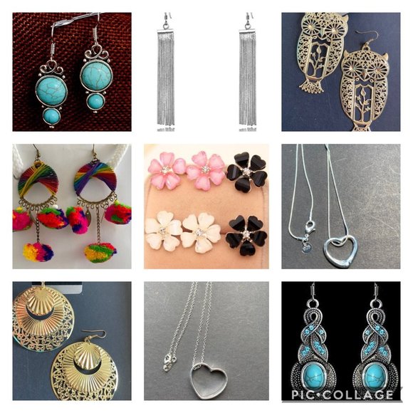 NWOT Vintage Synthetic Turquoise Pendant - Picture 5 of 5